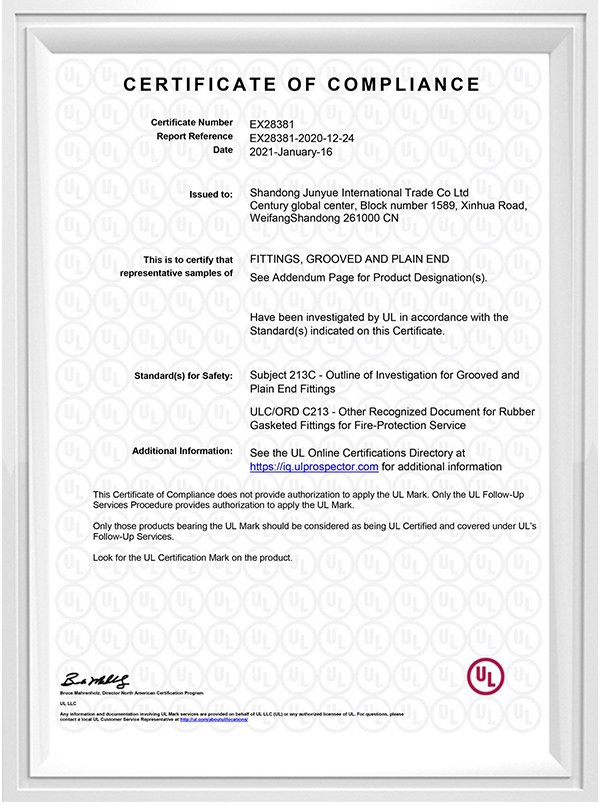 UL Certifications