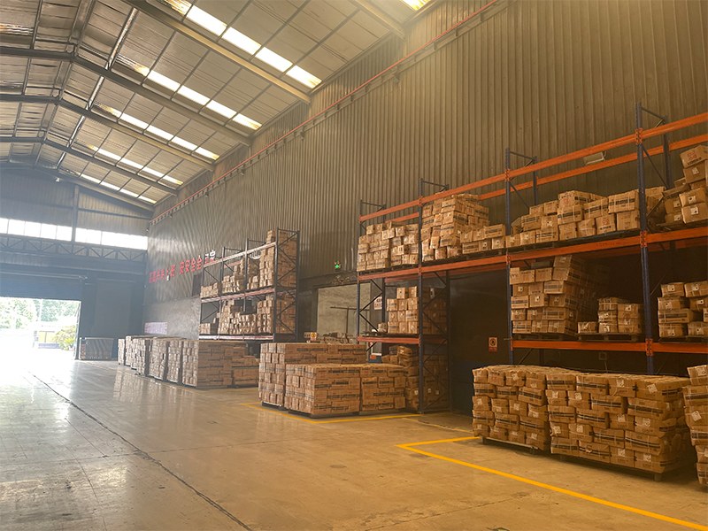 Material and warehouse area